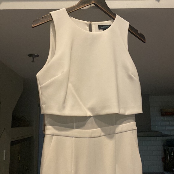 Gorgeous Ivory ***Marciano*** Formal Jump Suit Size 2 As Good As New!!! - Picture 4 of 12